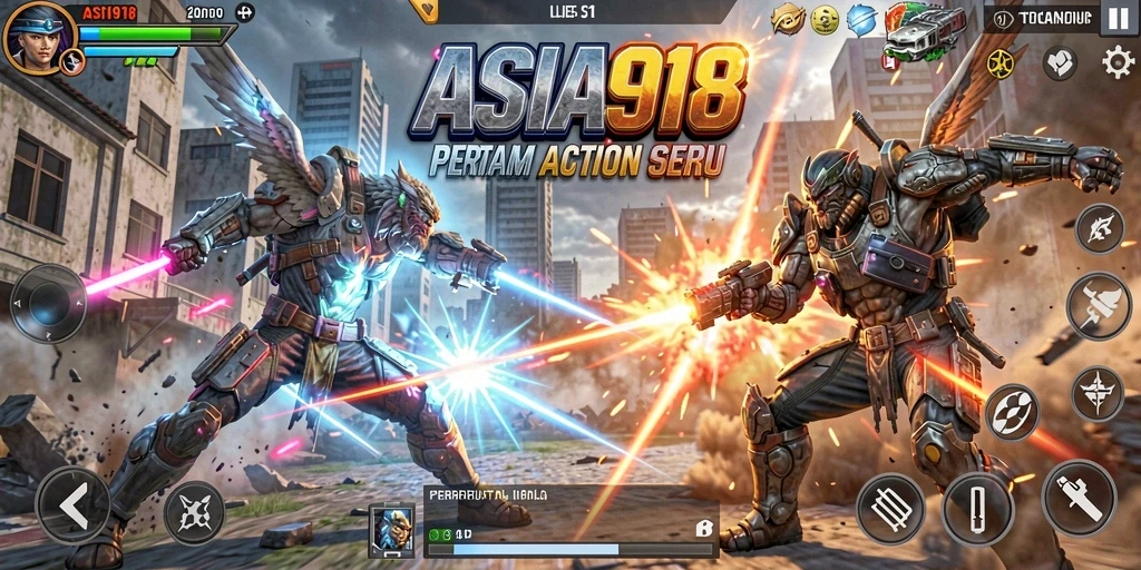 Gameplay seru dengan pertarungan menegangkan dalam ASIA918.