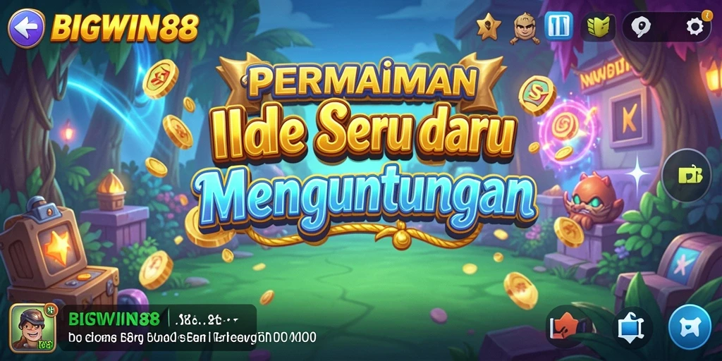 Tampilan gameplay <strong>BIGWIN88</strong> yang menawan dan mudah dipahami.
