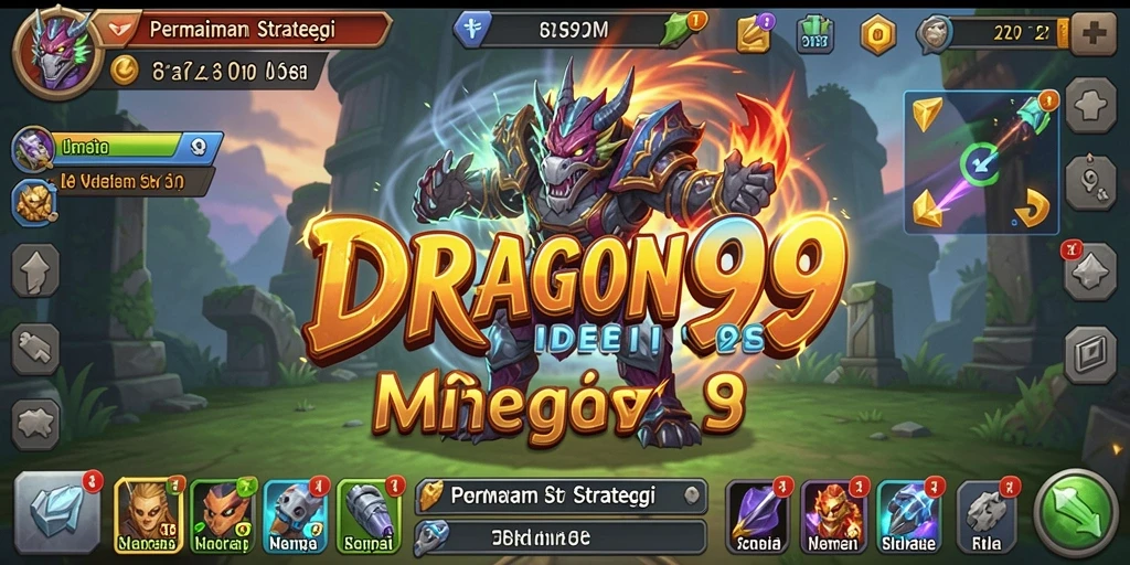 Tampilan gameplay DRAGON99 yang menarik dan menawan.