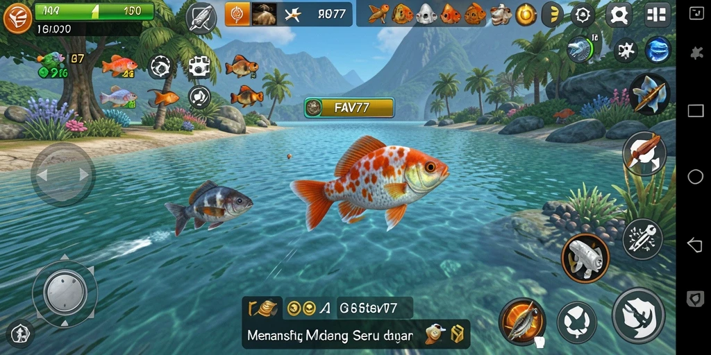 Gameplay menarik dengan pengalaman memancing yang seru di FAV77.