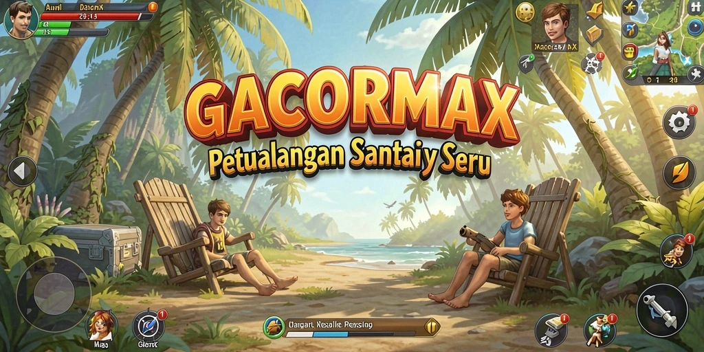 Gameplay mengasyikkan GACORMAX yang penuh warna dan tantangan.