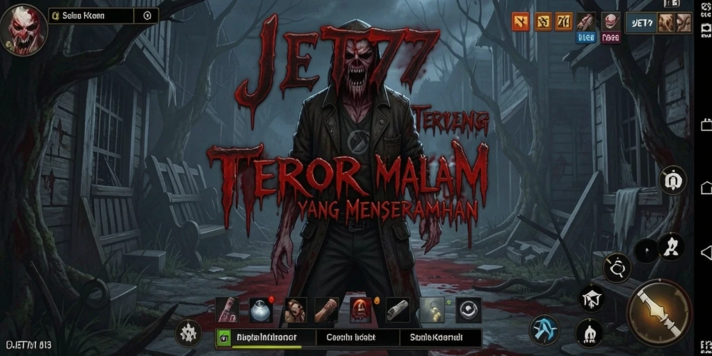 Gameplay JET77 yang menegangkan dengan elemen horror yang kuat.