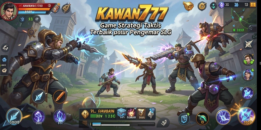 Tampilan menarik dari gameplay KAWAN777 yang mendebarkan.