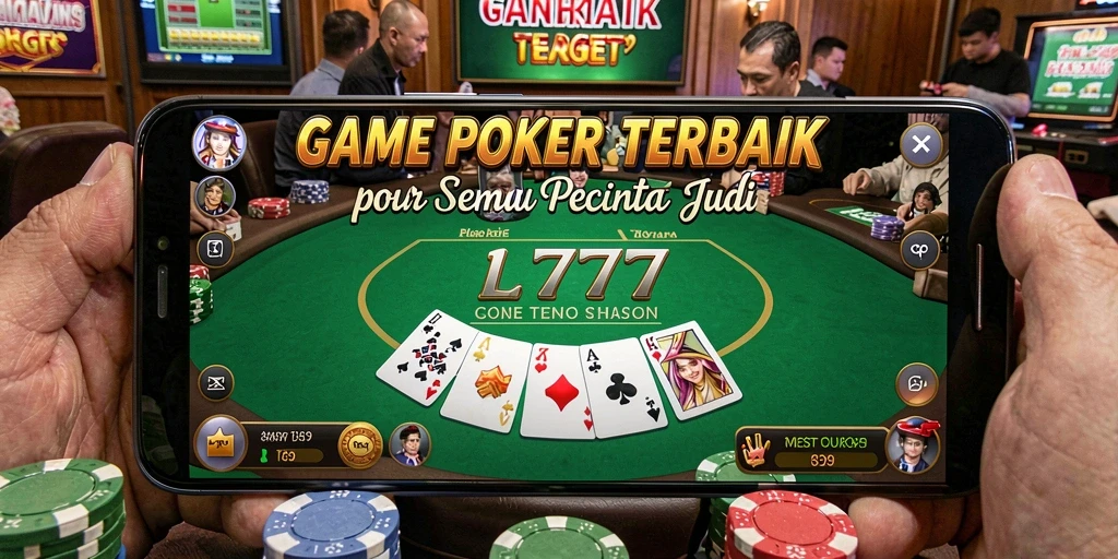 Screenshot gameplay L777 yang menampilkan aksi poker yang seru.