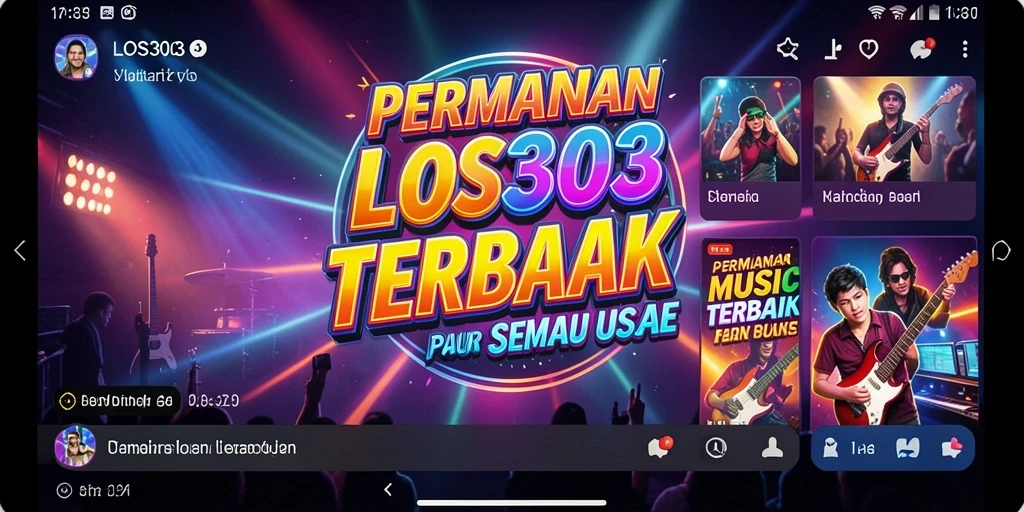 Tampilan gameplay LOS303 dengan alunan musik yang menyenangkan.