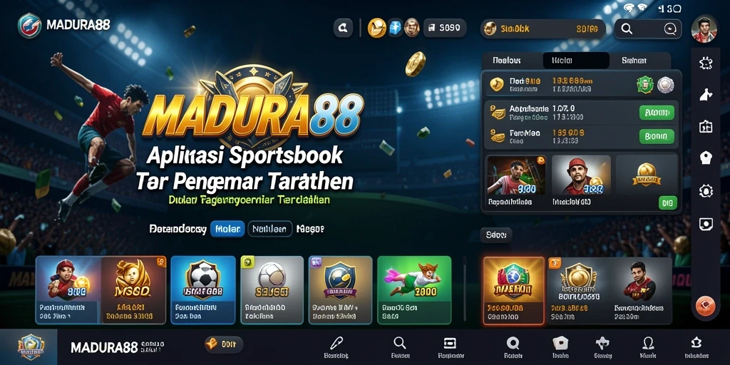 Screenshot gameplay <strong>MADURA88</strong> menampilkan pengalaman taruhan yang mendebarkan.