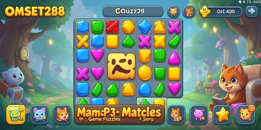 Tampilan gameplay OMSET288 yang seru dan penuh warna.