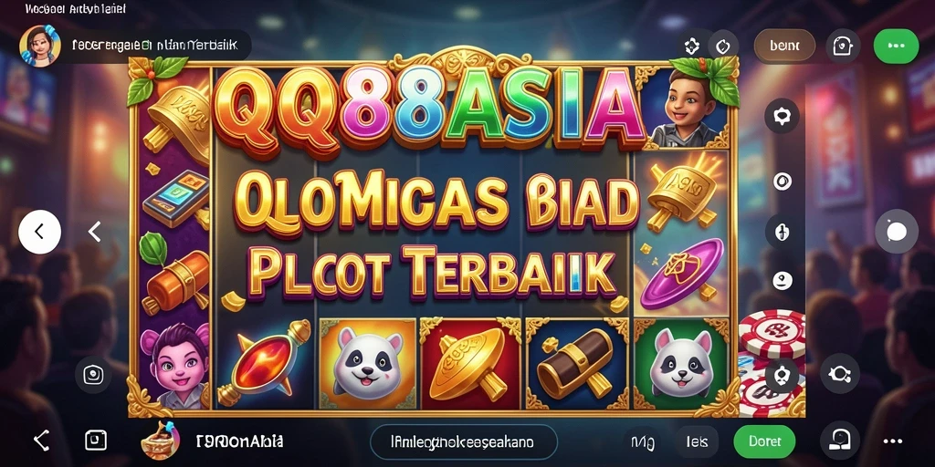 Tampilan gameplay menarik dari QQ88ASIA dengan slot yang beragam.