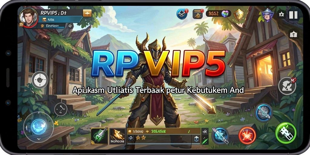 Tampilan antarmuka RPVIP5 yang modern dan fungsional.