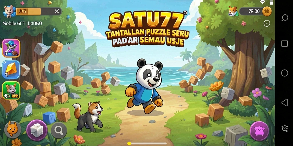 Gameplay Puzzle yang menantang dan menarik.
