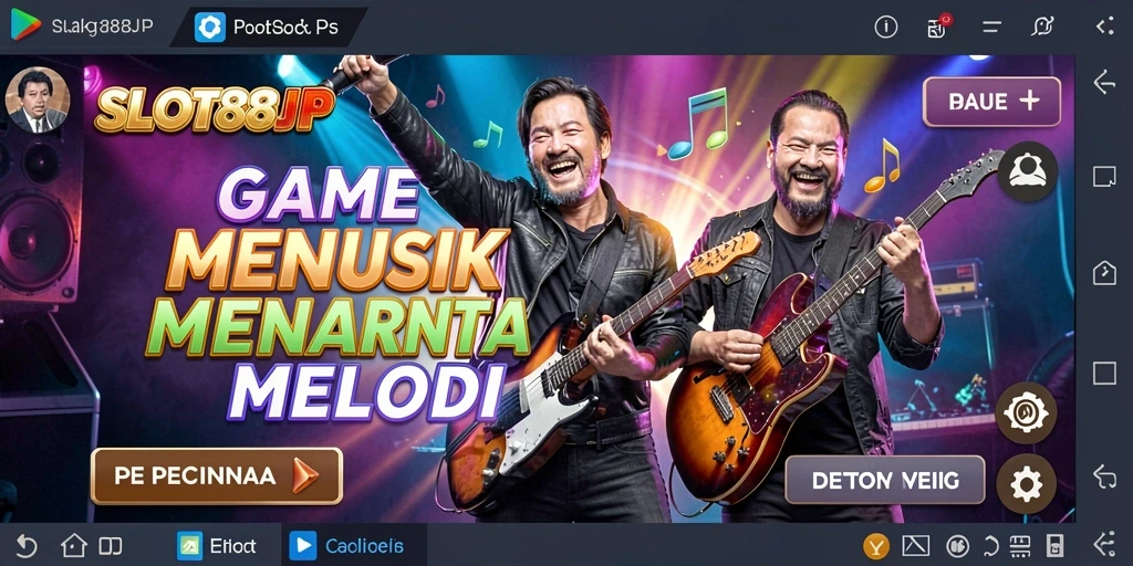 Tampilan gameplay SLOT88JP yang penuh warna dengan iringan musik yang mengasyikkan.