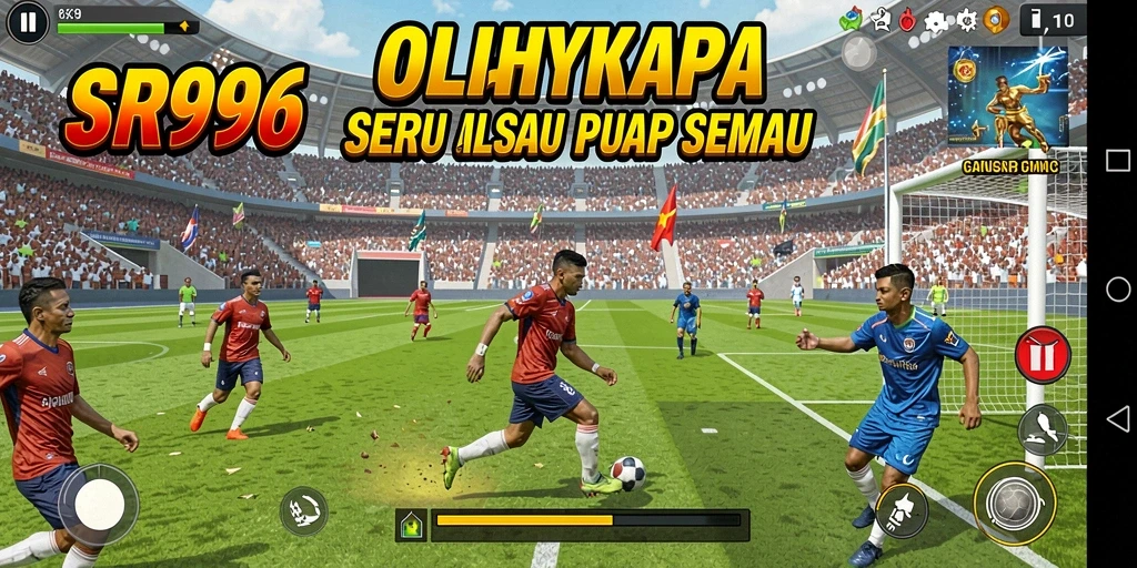 Gameplay seru dalam SR996, menampilkan aksi olahraga yang mendebarkan.