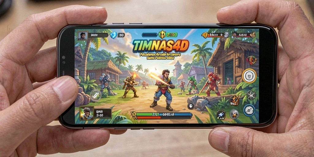 Tampilan gameplay TIMNAS4D yang seru dan penuh aksi.
